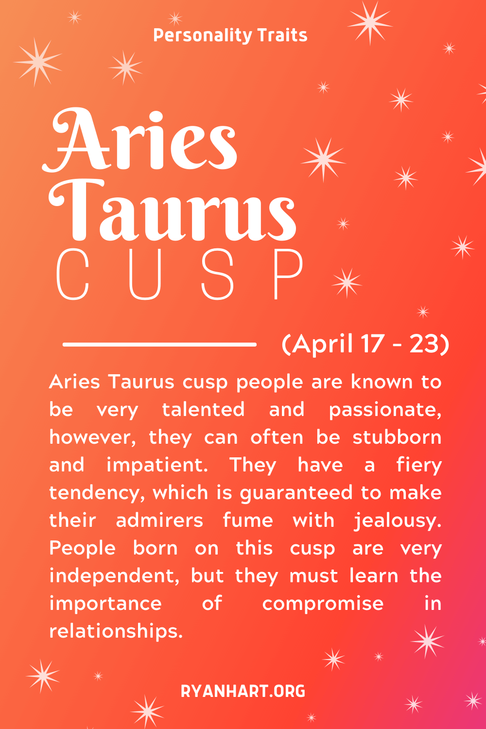 Characteristics Of Aries And Taurus