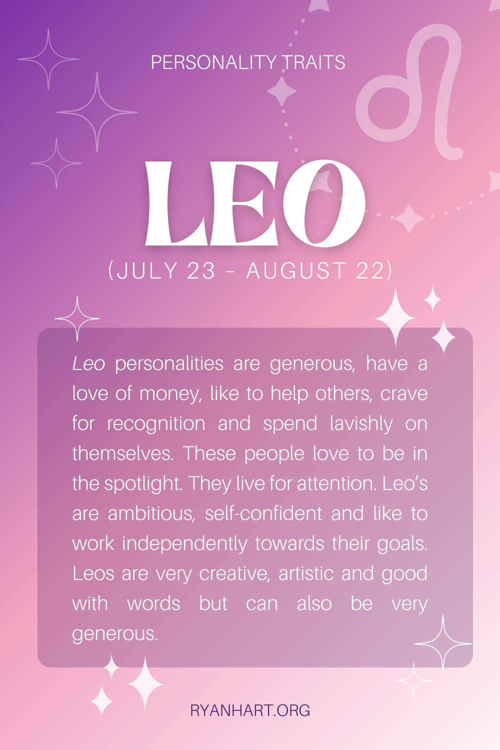 Characteristics Of Leo