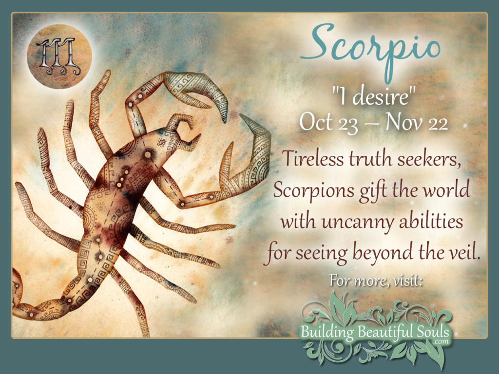 Characteristics Of Scorpio Sign