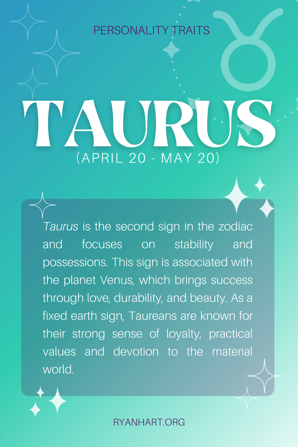 Characteristics Of Taurus (May 20 Zodiac Sign)