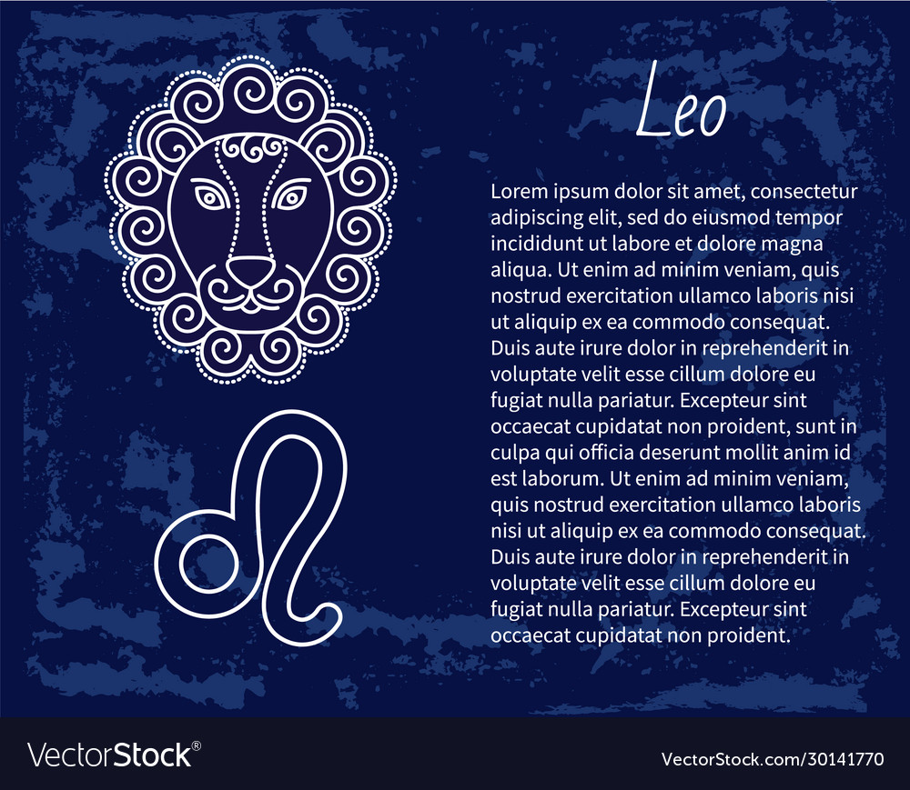 How Is Leo Symbolized?