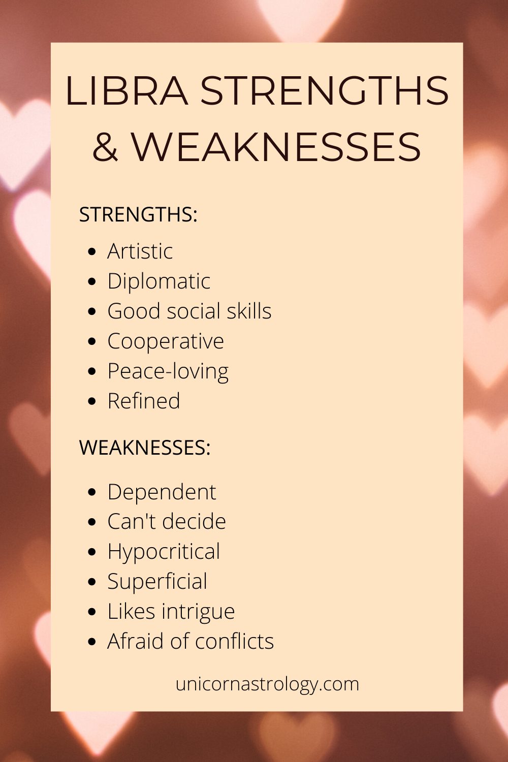 Strengths And Weaknesses Of The Libra Sign