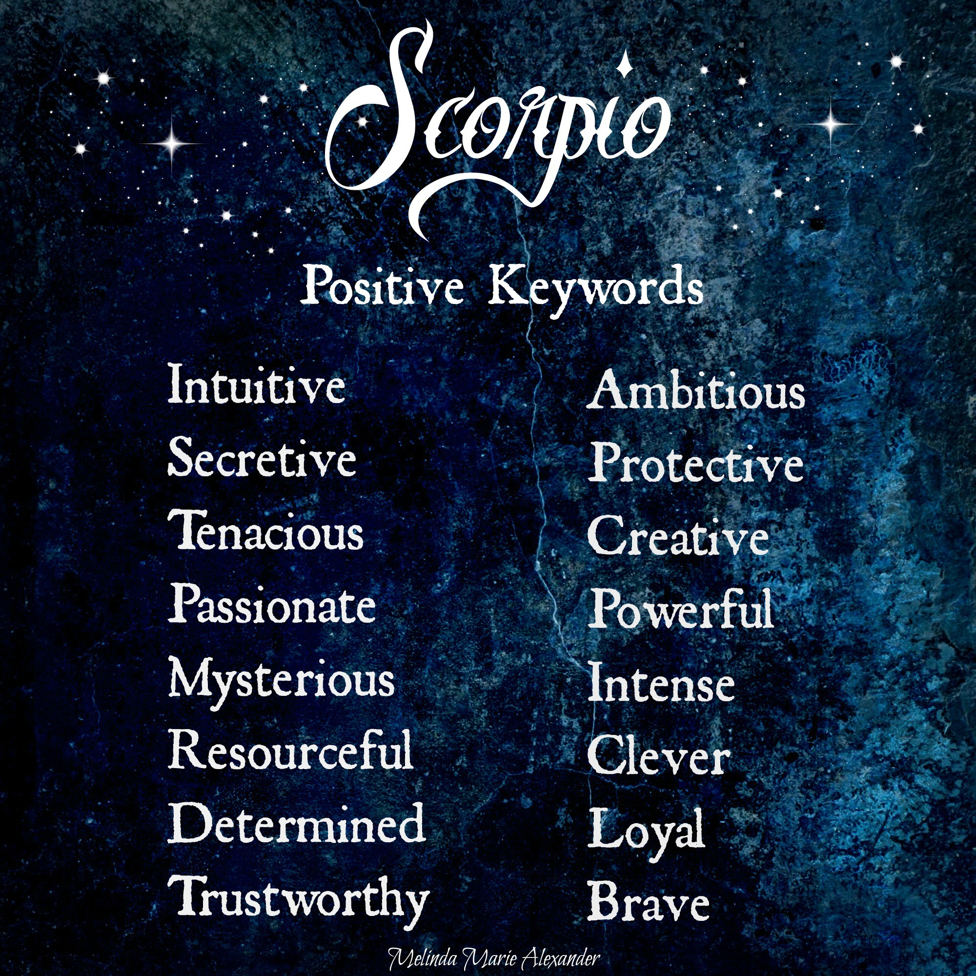 Traits Of Scorpio