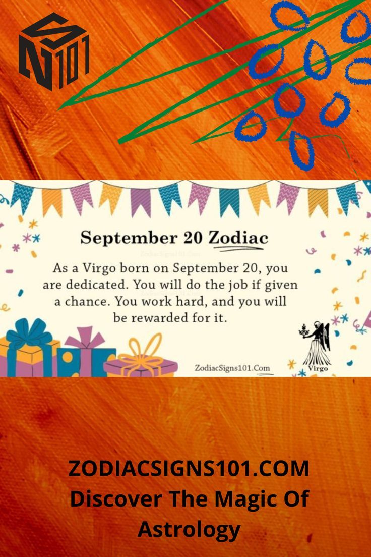 Zodiac Sign For September 20