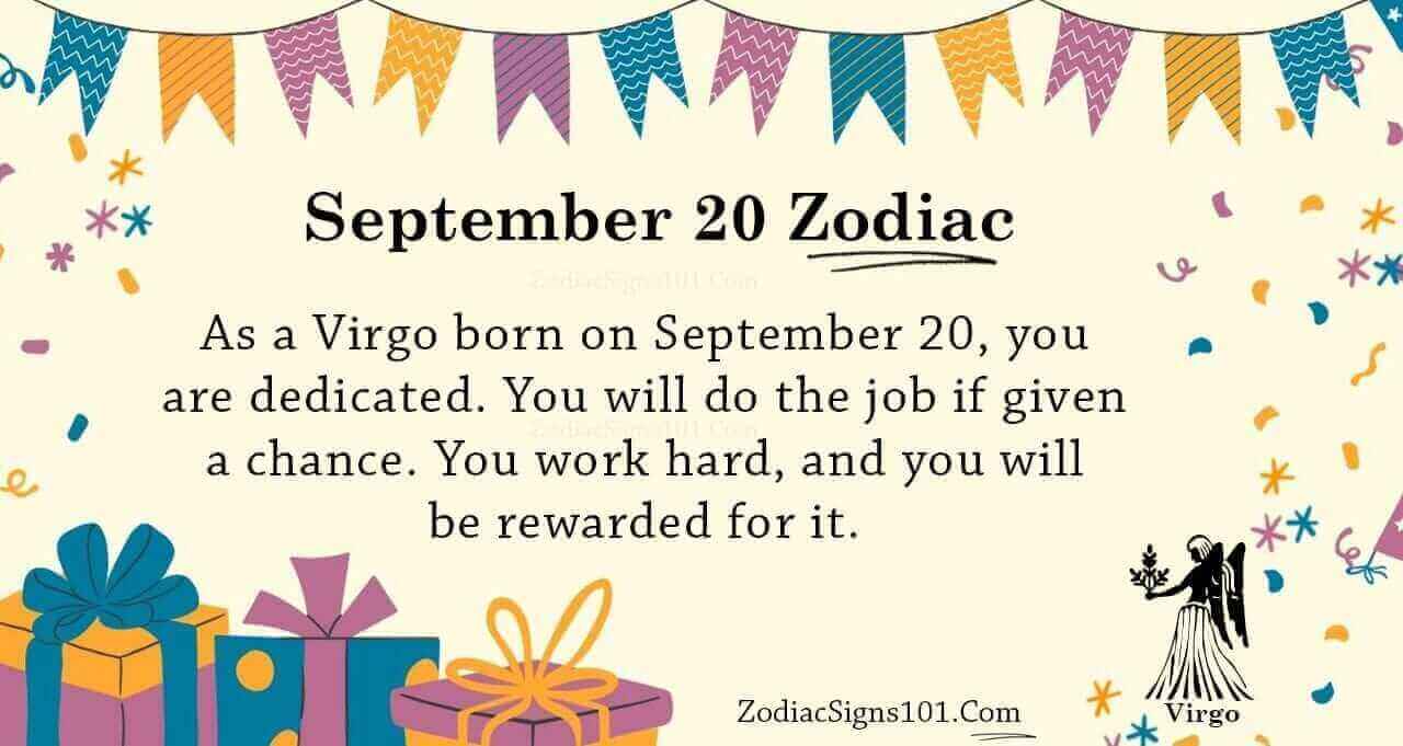 Zodiac Sign For September 20